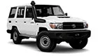 Оклейка бронепленкой Land Cruiser 70 в Архангельске