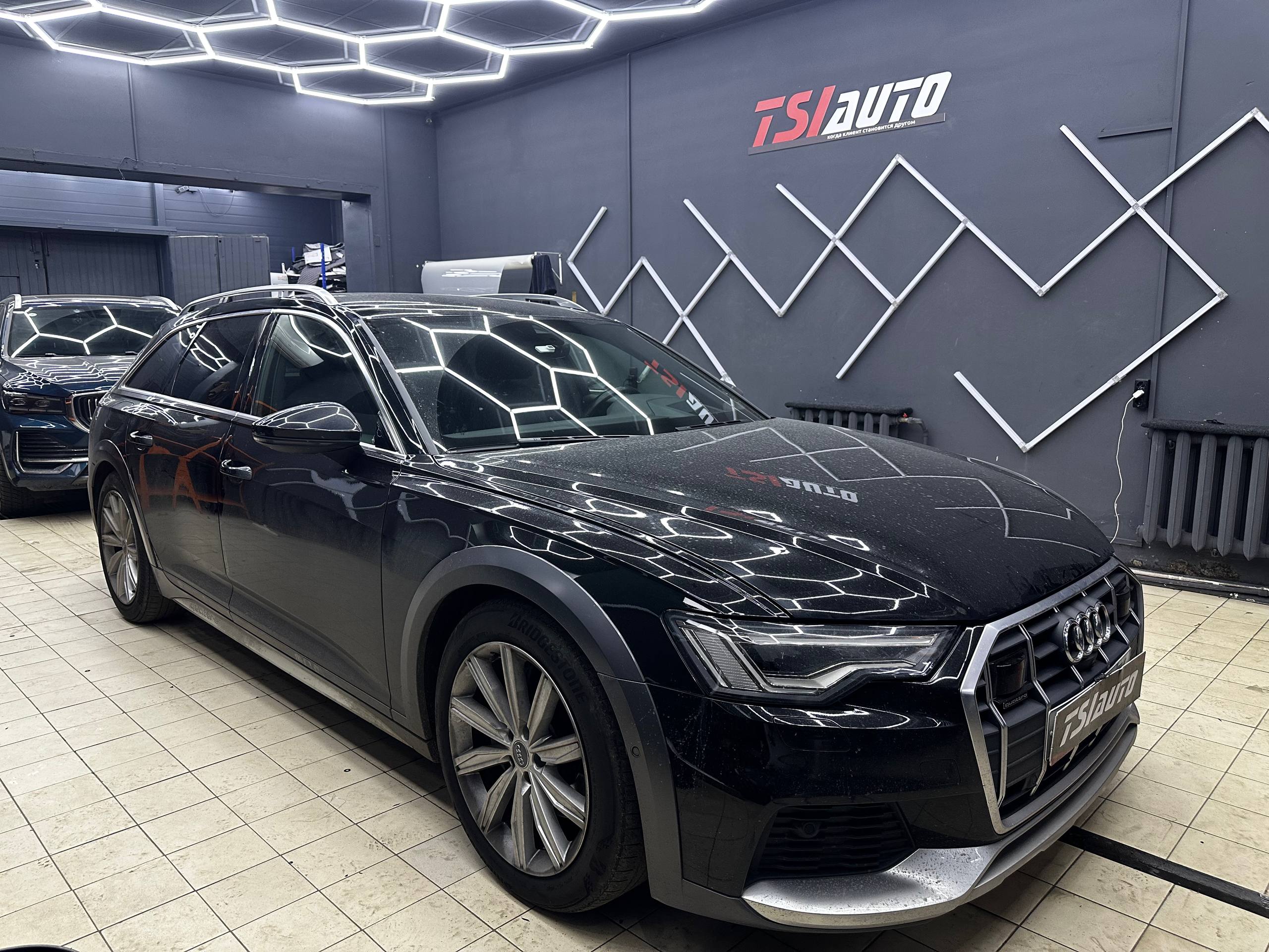 Шумоизоляция Audi A6 C8 в Архангельске - пакет Элит