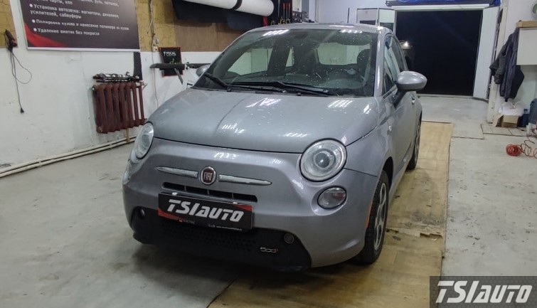 Правильная шумоизоляция Fiat 500E в Архангельске