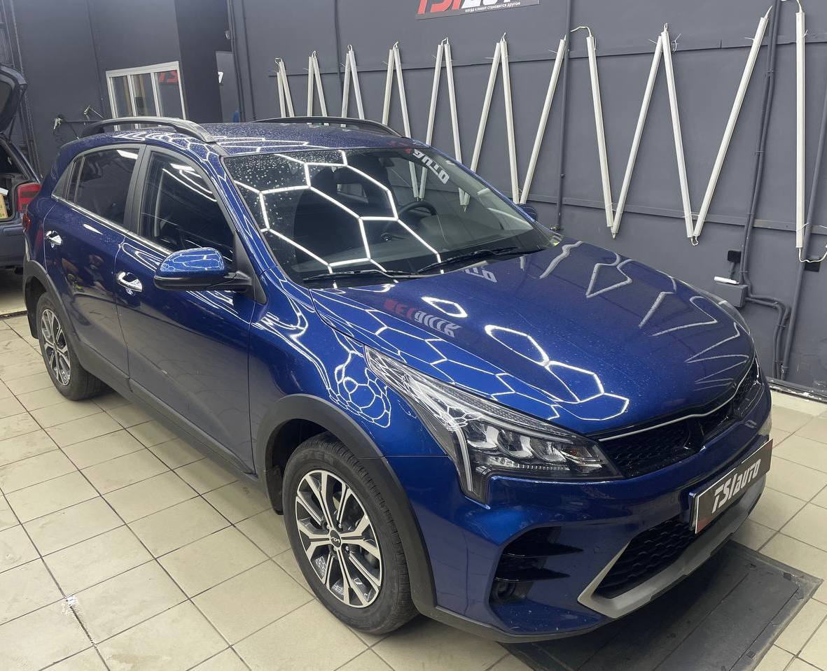 Полная шумоизоляция Kia Rio с арками в Архангельске