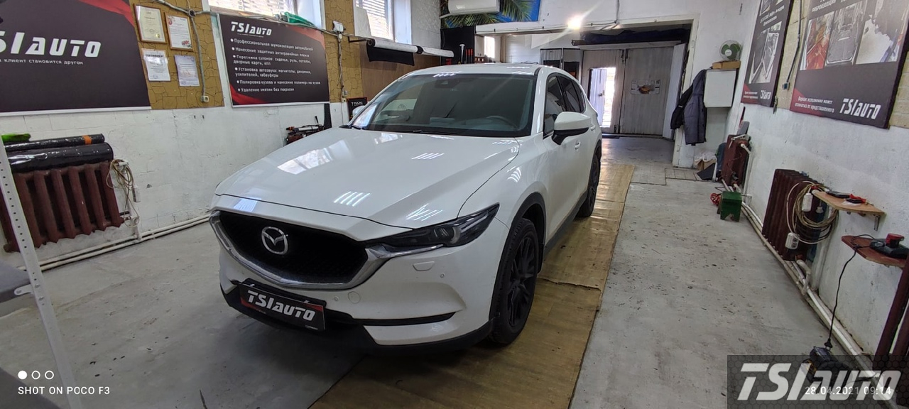 Правильная шумоизоляция Mazda CX 5 в Архангельске