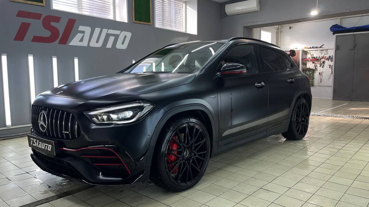 Mercedes GLA шумоизоляция арок в Архангельске