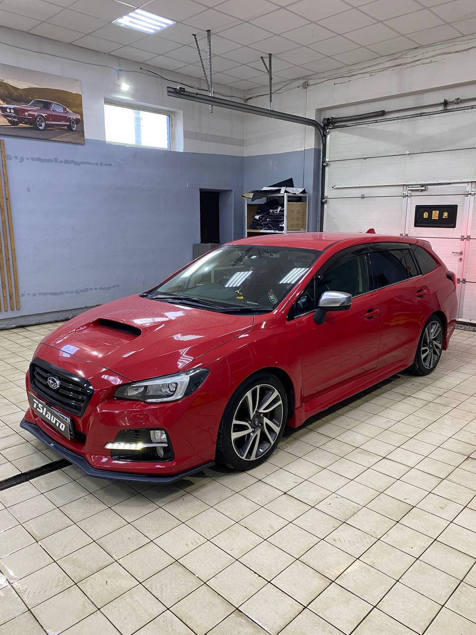 Subaru Levorg шумоизоляция арок в Архангельске