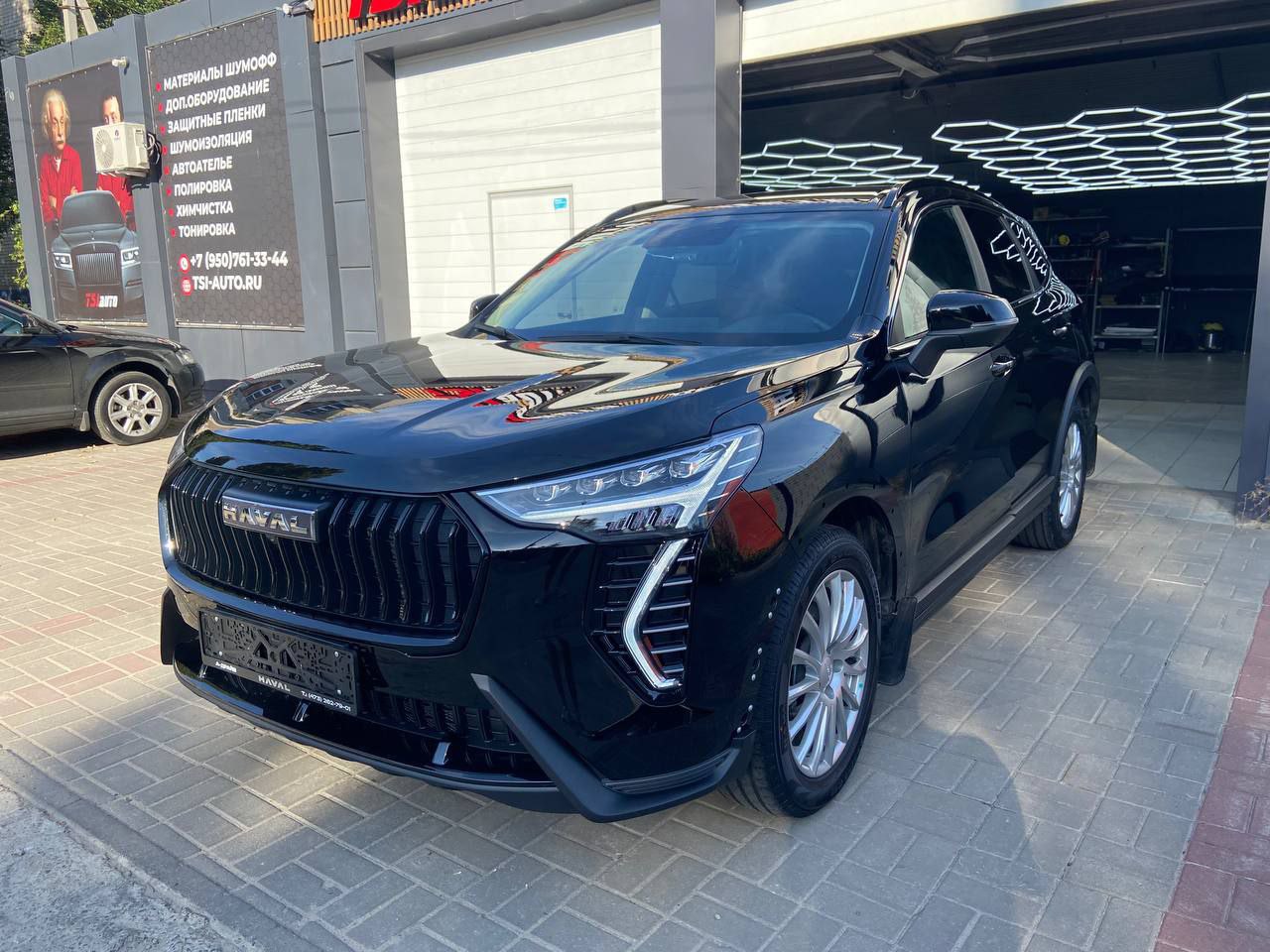 Haval Jolion полировка и нанесение керамики в Архангельске